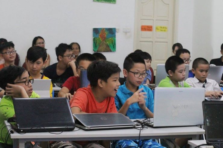 Khóa Học Lập Trình Cho Học Sinh Tiểu Học
